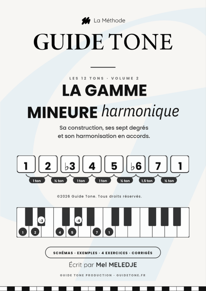 Couverture - LA GAMME MINEURE HARMONIQUE