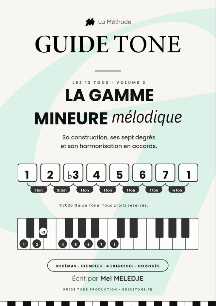 Couverture - LA GAMME MINEURE MELODIQUE